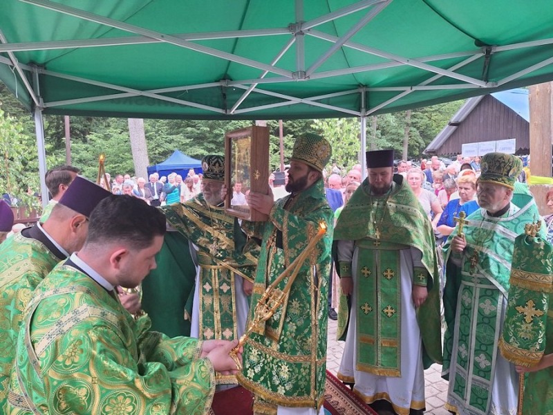 Uroczystości święta Pięćdziesiątnicy na Krynoczce