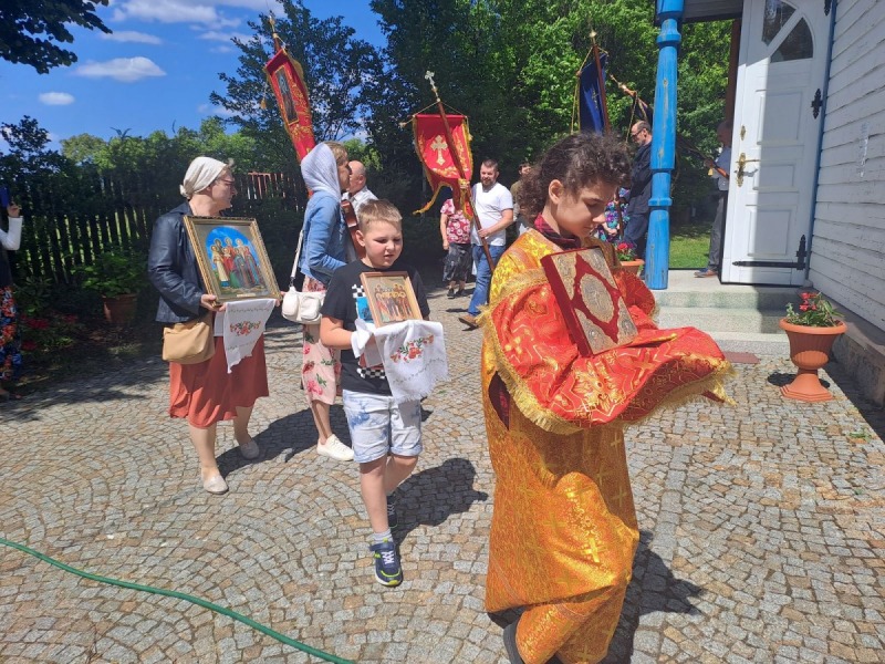 Pielgrzymka z Białegostoku do monasteru w Wojnowie
