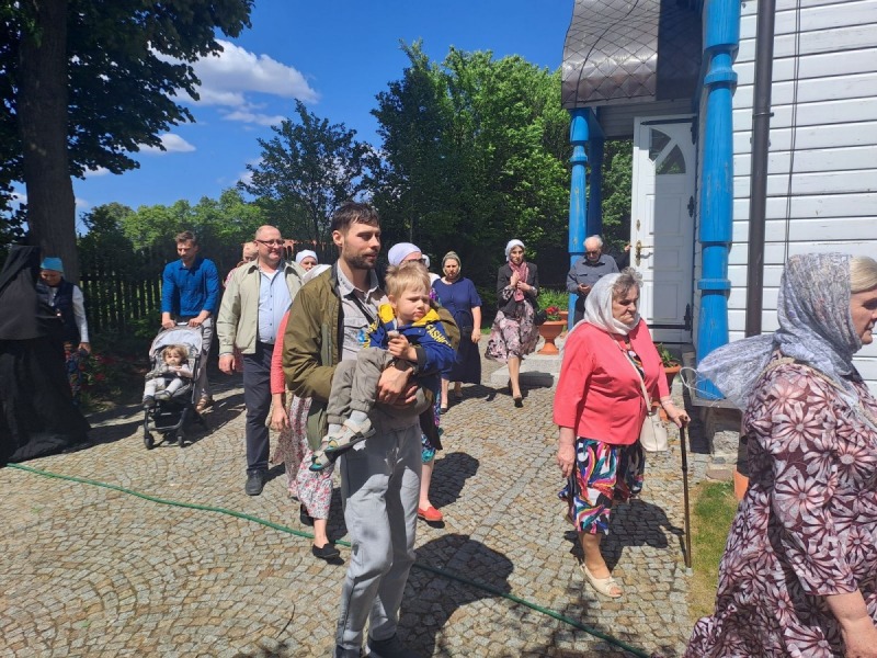 Pielgrzymka z Białegostoku do monasteru w Wojnowie