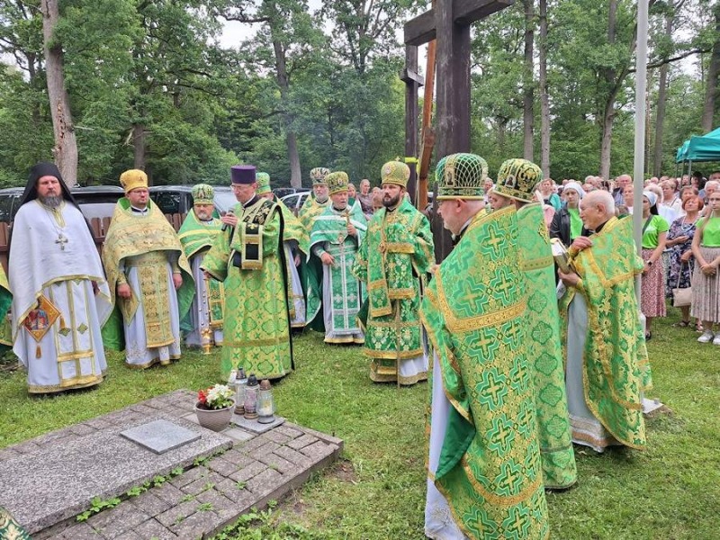 Uroczystości święta Pięćdziesiątnicy na Krynoczce