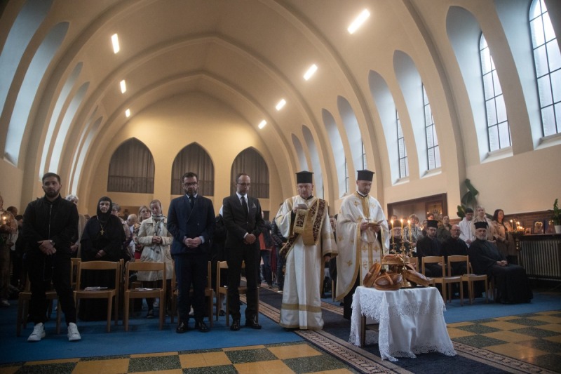 Wizyta atoskich mnichów w Brukseli