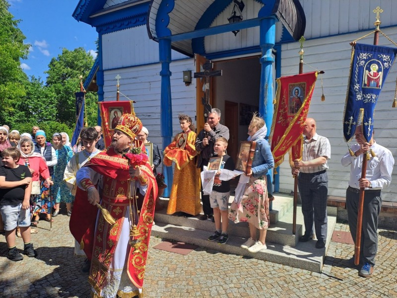 Pielgrzymka z Białegostoku do monasteru w Wojnowie