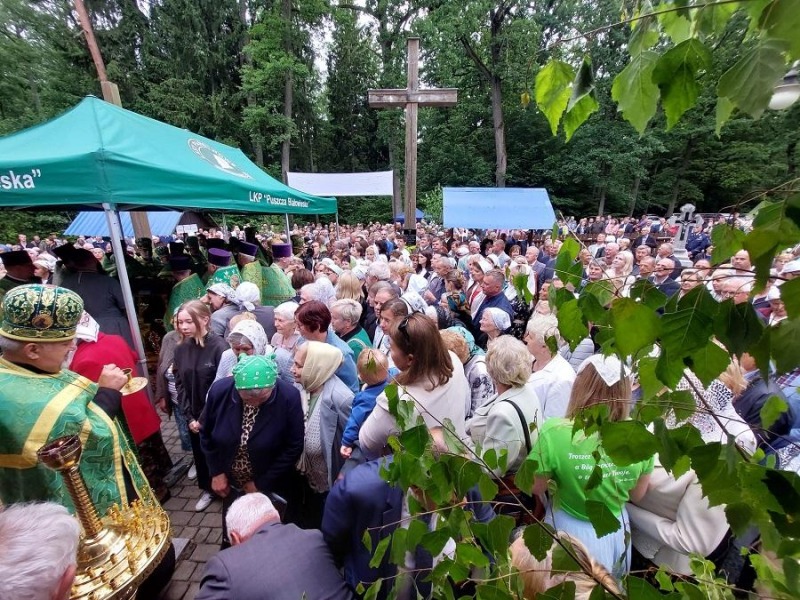 Uroczystości święta Pięćdziesiątnicy na Krynoczce