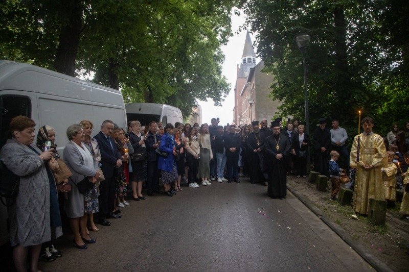 Wizyta atoskich mnichów w Brukseli