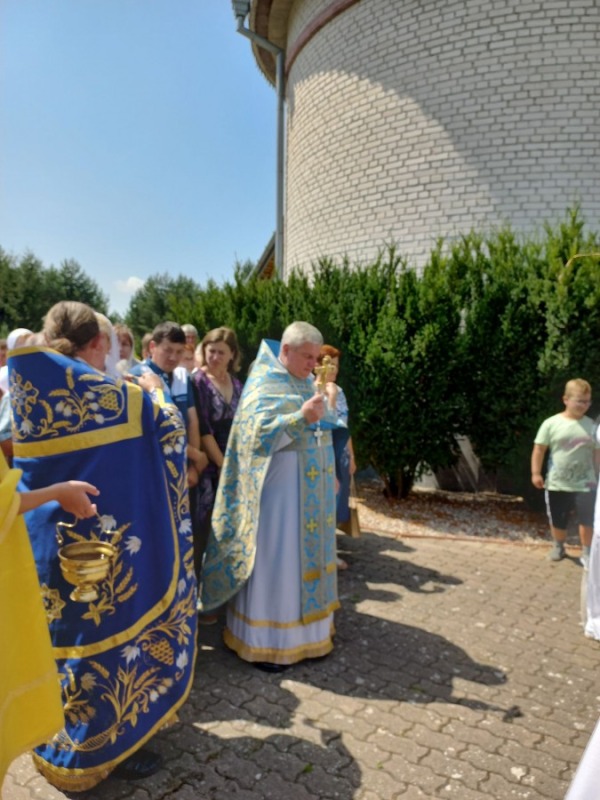 Pielgrzymka Bractwa Trzech Świętych Hierarchów do Boratyńca Ruskiego