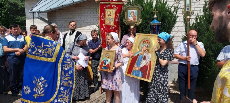Pielgrzymka Bractwa Trzech Świętych Hierarchów do Boratyńca Ruskiego