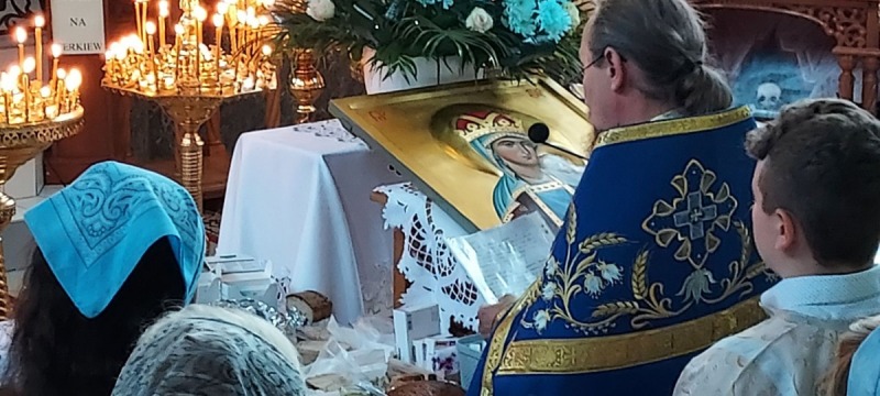 Pielgrzymka Bractwa Trzech Świętych Hierarchów do Boratyńca Ruskiego