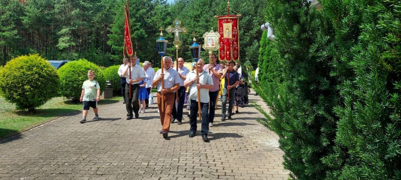 Pielgrzymka Bractwa Trzech Świętych Hierarchów do Boratyńca Ruskiego