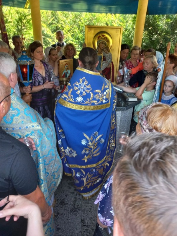 Pielgrzymka Bractwa Trzech Świętych Hierarchów do Boratyńca Ruskiego