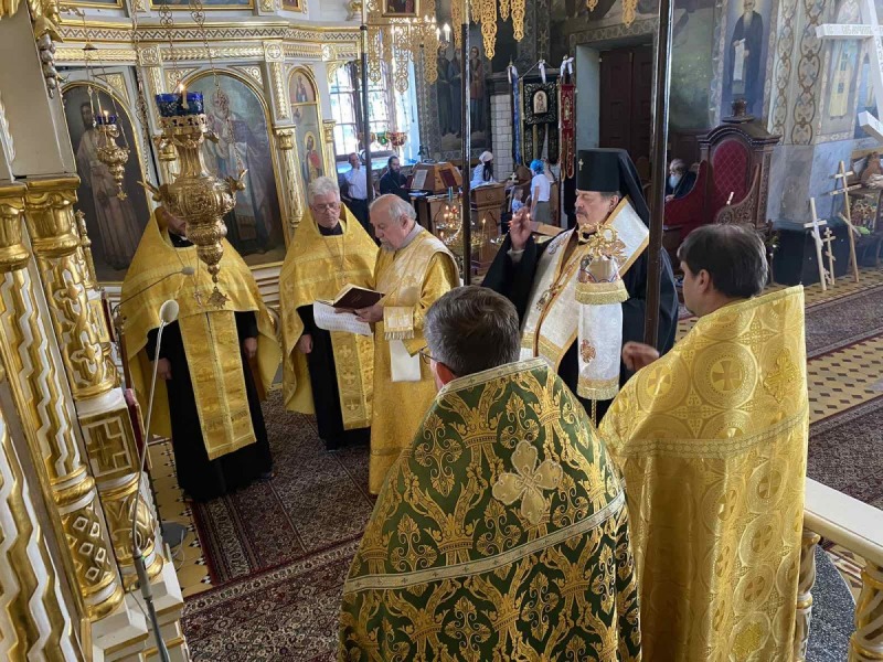 XXXII Piesza Pielgrzymka na św. Górę Grabarkę Diecezji Lubelsko-Chełmskiej wyruszyła z Monasteru św. Onufrego w Jabłeczn