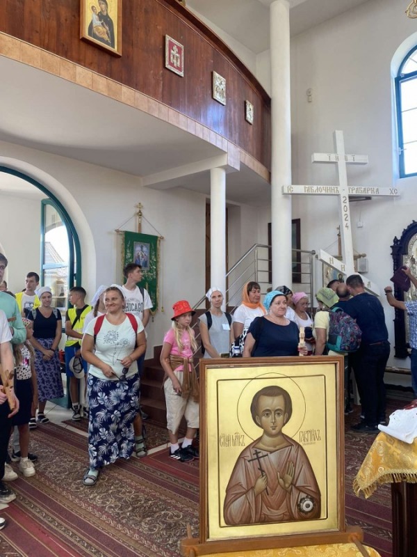 XXXII Piesza Pielgrzymka na św. Górę Grabarkę Diecezji Lubelsko-Chełmskiej wyruszyła z Monasteru św. Onufrego w Jabłeczn