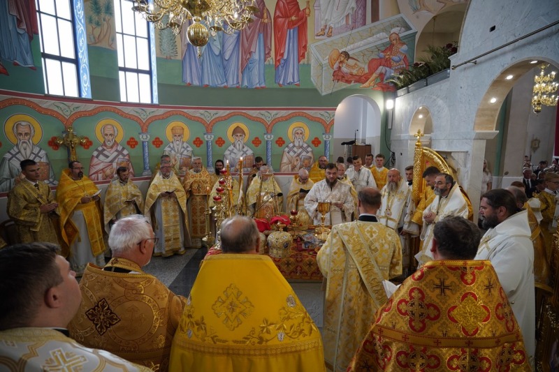 Oświęcenie cerkwi św. męcz. Grzegorza Peradze w Białymstoku
