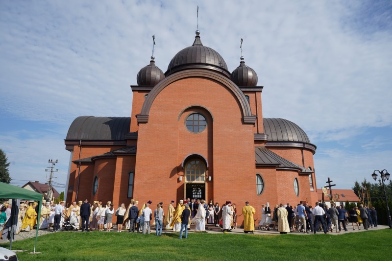 Oświęcenie cerkwi św. męcz. Grzegorza Peradze w Białymstoku