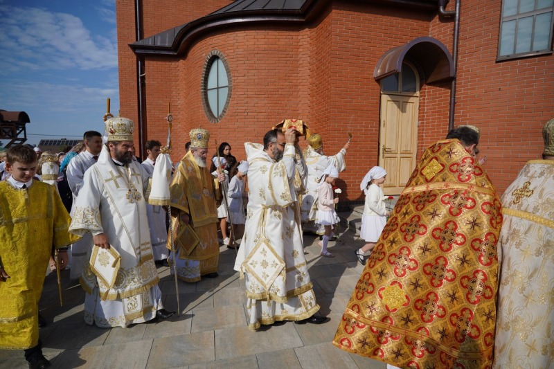 Oświęcenie cerkwi św. męcz. Grzegorza Peradze w Białymstoku