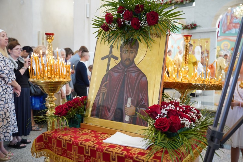 Oświęcenie cerkwi św. męcz. Grzegorza Peradze w Białymstoku