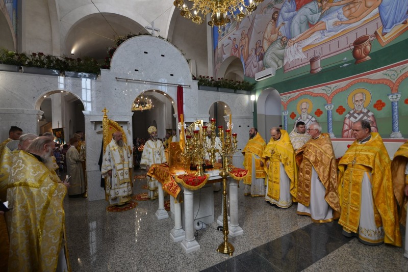Oświęcenie cerkwi św. męcz. Grzegorza Peradze w Białymstoku