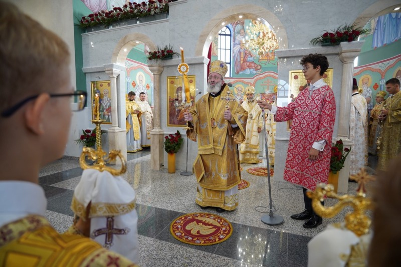 Oświęcenie cerkwi św. męcz. Grzegorza Peradze w Białymstoku
