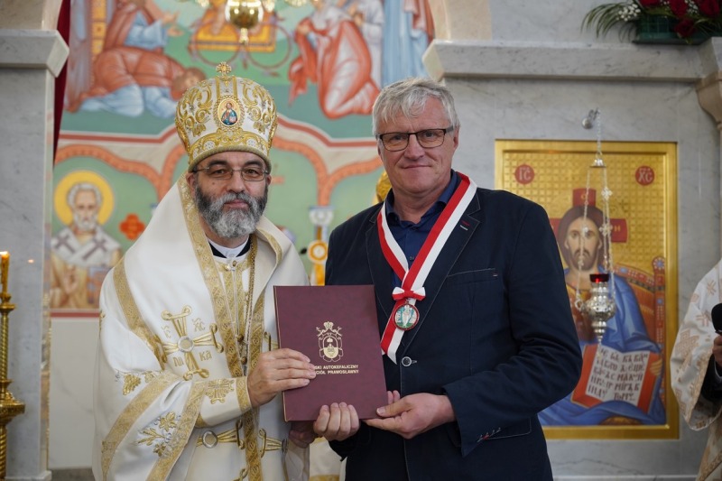 Oświęcenie cerkwi św. męcz. Grzegorza Peradze w Białymstoku