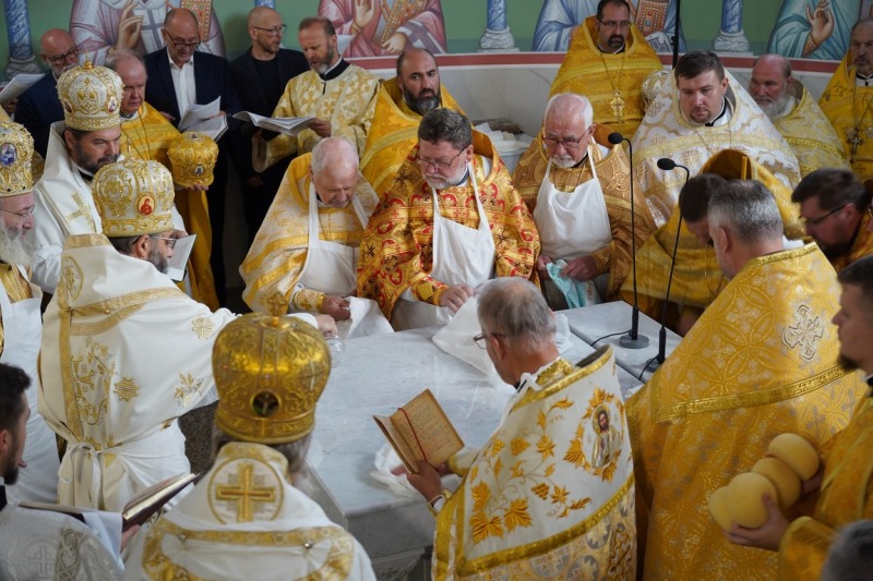 Oświęcenie cerkwi św. męcz. Grzegorza Peradze w Białymstoku