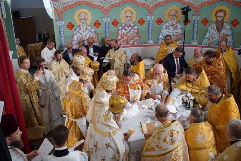 Oświęcenie cerkwi św. męcz. Grzegorza Peradze w Białymstoku