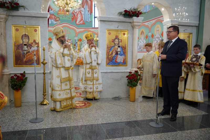 Oświęcenie cerkwi św. męcz. Grzegorza Peradze w Białymstoku