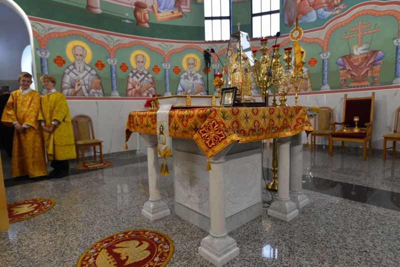 Oświęcenie cerkwi św. męcz. Grzegorza Peradze w Białymstoku