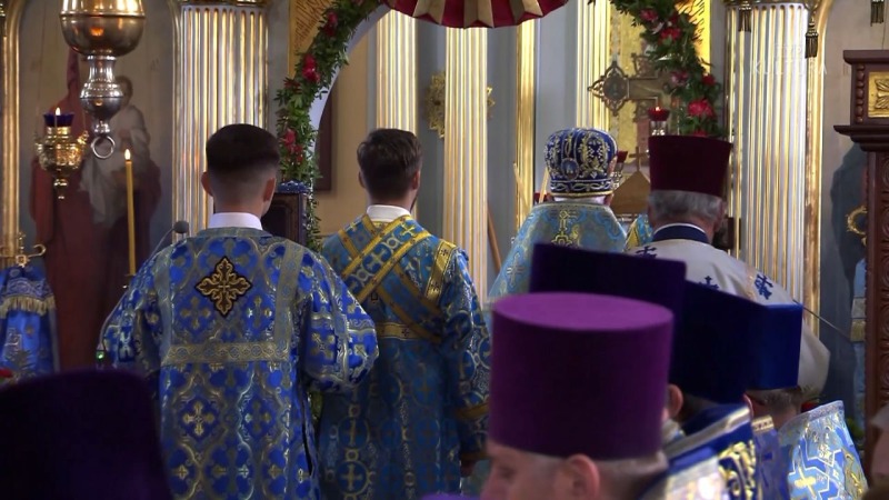 Liturgia prawosławna z cerkwi w Nosowie