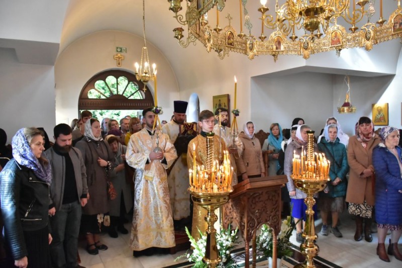 Poświęcenia cerkwi św. Paraskiewy w turkowickim monasterze
