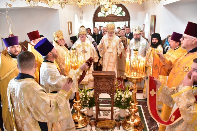 Poświęcenia cerkwi św. Paraskiewy w turkowickim monasterze