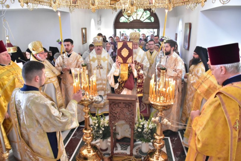 Poświęcenia cerkwi św. Paraskiewy w turkowickim monasterze