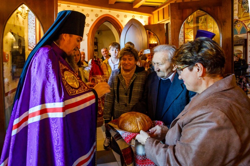 Poświęcenie malowideł w Stargardzie