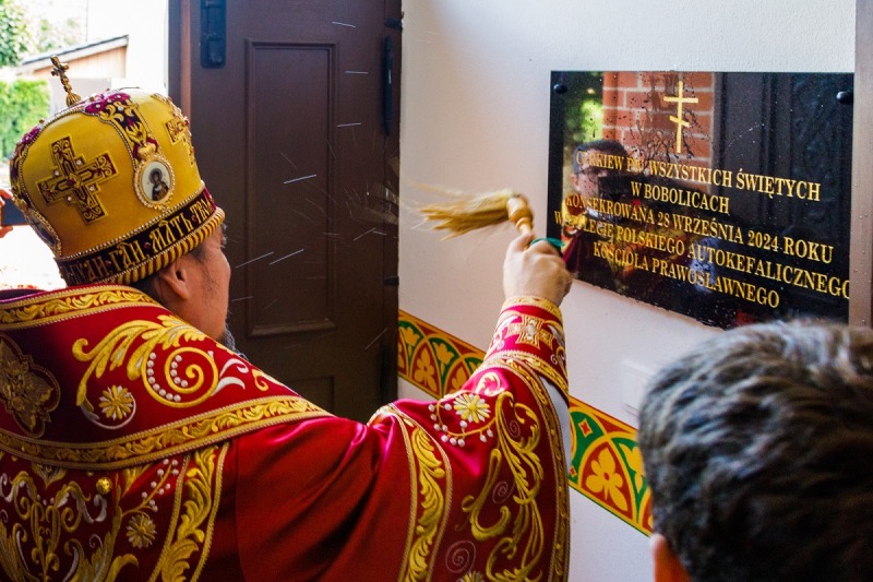 Poświęcenie cerkwi pw. Wszystkich Świętych w Bobolicach