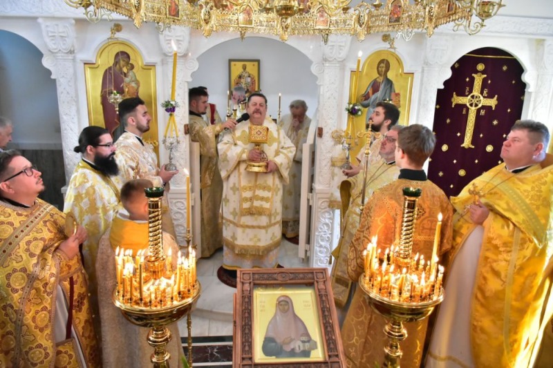 Poświęcenia cerkwi św. Paraskiewy w turkowickim monasterze