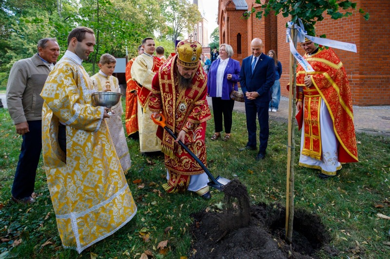 Poświęcenie malowideł w Stargardzie