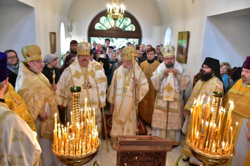 Poświęcenia cerkwi św. Paraskiewy w turkowickim monasterze