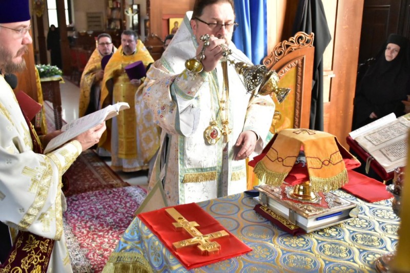 Poświęcenia cerkwi św. Paraskiewy w turkowickim monasterze