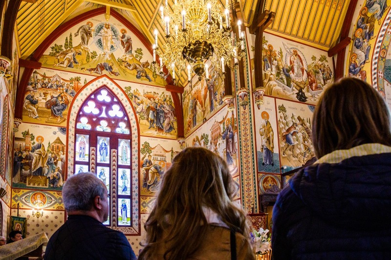 Poświęcenie malowideł w Stargardzie