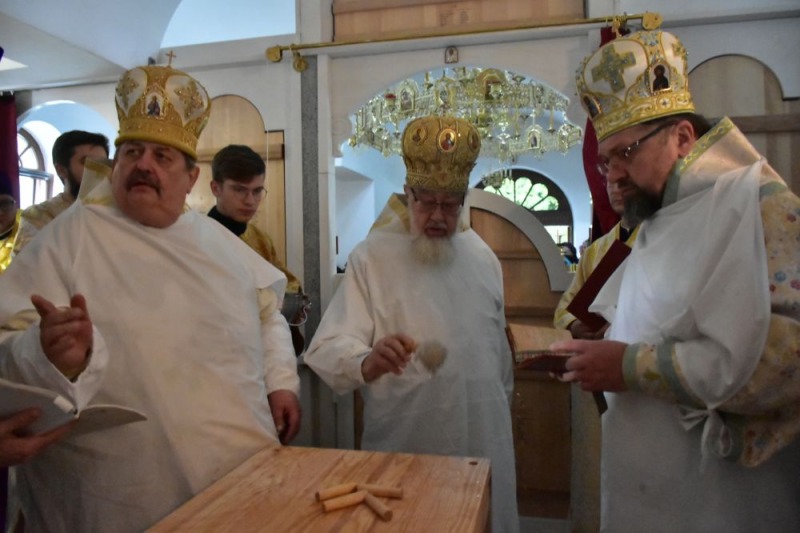Poświęcenia cerkwi św. Paraskiewy w turkowickim monasterze