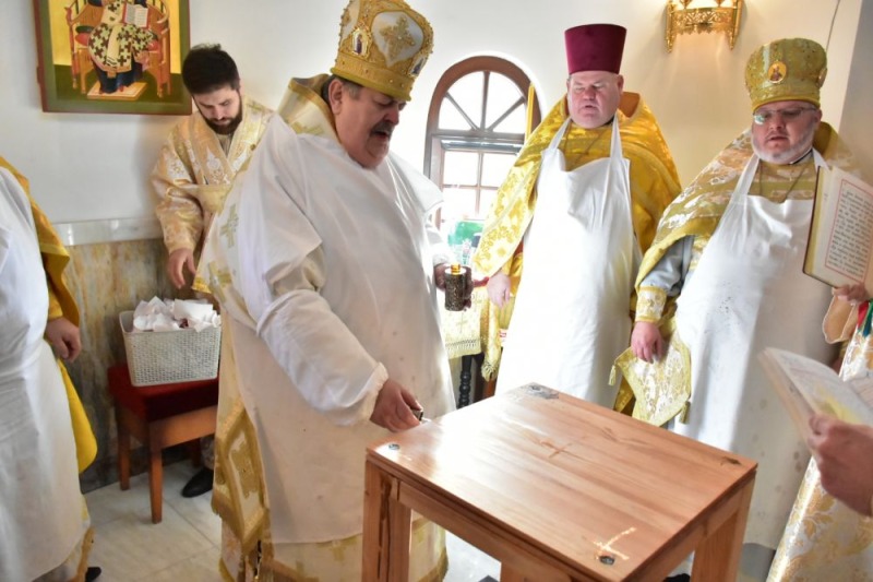 Poświęcenia cerkwi św. Paraskiewy w turkowickim monasterze