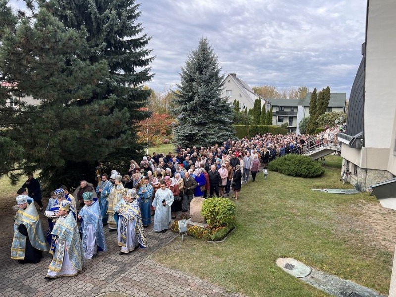 Uroczystości ku czci ikony Przenajświętszej Bogurodzicy Nieoczekiwana Radość w Hajnówce