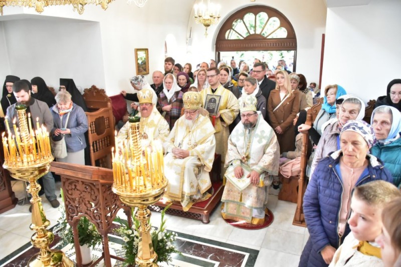 Poświęcenia cerkwi św. Paraskiewy w turkowickim monasterze