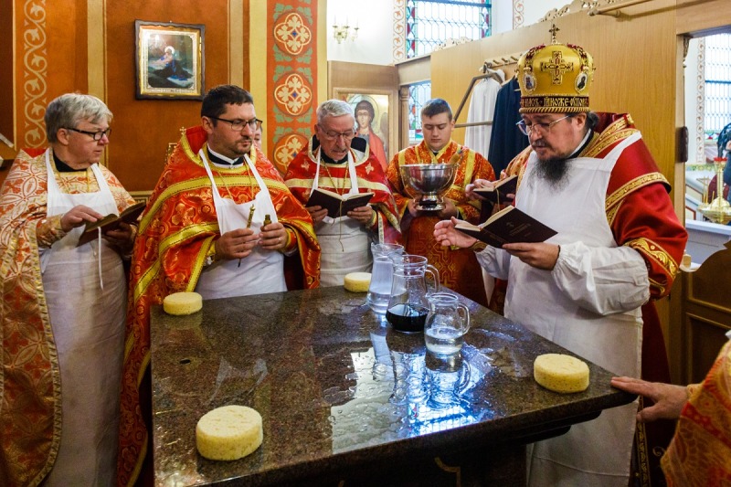 Poświęcenie cerkwi pw. Wszystkich Świętych w Bobolicach