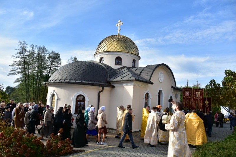 Poświęcenia cerkwi św. Paraskiewy w turkowickim monasterze