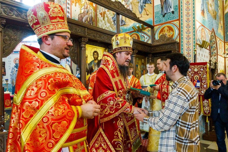 Poświęcenie malowideł w Stargardzie