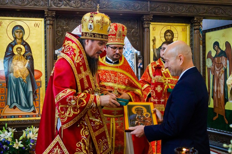 Poświęcenie malowideł w Stargardzie