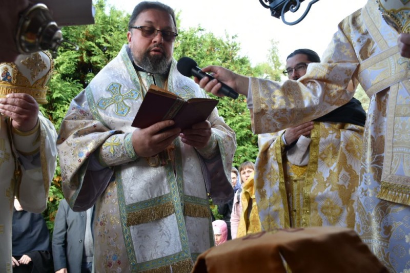 Poświęcenia cerkwi św. Paraskiewy w turkowickim monasterze