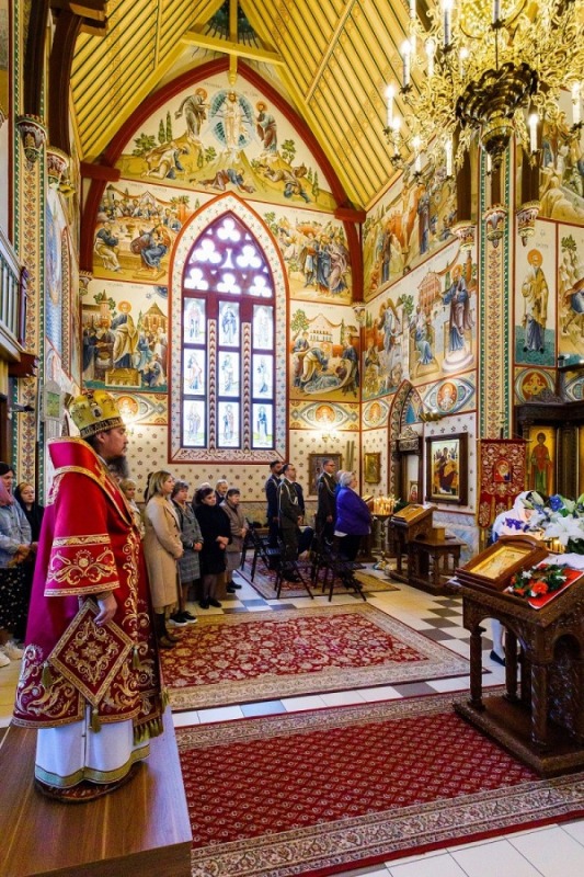 Poświęcenie malowideł w Stargardzie