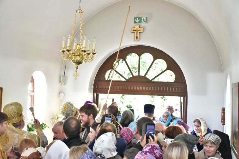 Poświęcenia cerkwi św. Paraskiewy w turkowickim monasterze