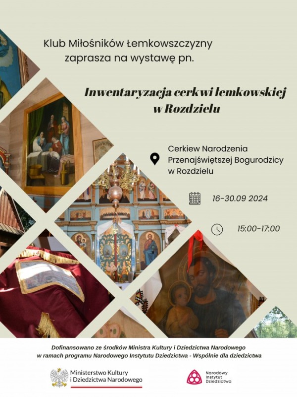Inwentaryzacja cerkwi w Rozdzielu