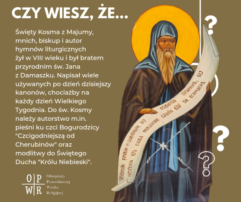 Promocja Olimpiady Prawosławnej Wiedzy Religijnej w mediach społecznościowych